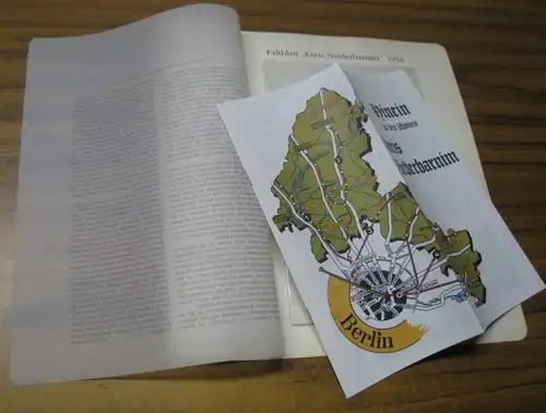 BerlinArchiv herausgegeben von Hans Werner Klünner und Helmut Börsch Supan.  Kreis Niederbarnim (Hrsg.): Hinein in den schönen Kreis Niederbarnim, 1934. Werbebroschüre des Kreisausschusses (.. 