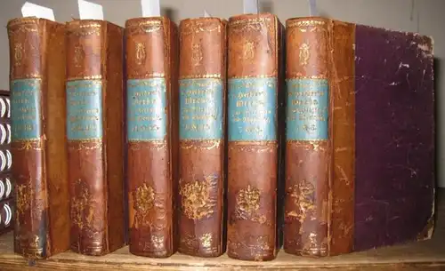 Herder, Johann Gottfried von. - herausgegeben durch Johann Georg Müller: v. Herder' s Werke zur Religion und Theologie, Konvolut mit 12 Bänden in 6 Büchern...