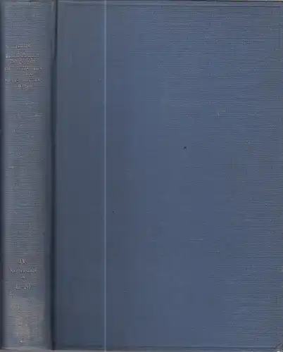 Fromm, Hans (Bearb.): Bibliographie Deutscher Übersetzungen aus dem Französischen 1700 - 1948 4. Band, Verzeichnis A, L-M. / Bibliographie des traductions Allemandes d'imprimes Francais 1700-1948. Tome quatrieme. 