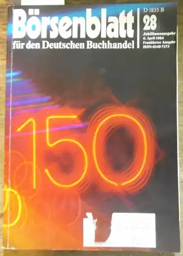 Börsenblatt.   Karl Carstens / Günther Christiansen / Gerd Schulz / Herbert G. Göpfert / Wolfram Siemann / Werner Adrian / Hans Peter Willberg.. 