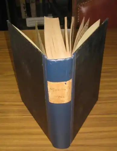 Hippokrates.   Heinrich K. Kunstmann (Schriftwaltung): Hippokrates. 13. Jahrgang 1942, komplett mit den Heften 1 vom 02.01. bis Heft 52 vom 24.12. 1942. Offizielles.. 