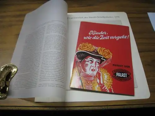 REPRINT: Programmheft des Friedrichstadtpalastes, 1959 - 'Kinder, wie die Zeit vergeht' ( = Lieferung  BE 01355 aus Berlin-Archiv, herausgegeben von Hans-Werner Klünner und Helmut Börsch-Supan )