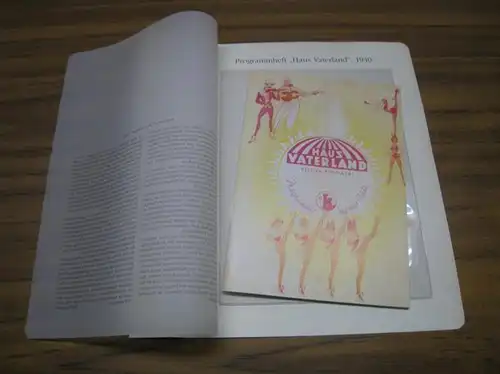 Programmheft 'Haus Vaterland', 1940 - REPRINT ( = Lieferung  BE 01338 aus Berlin-Archiv herausgegeben von Hans-Werner Klünner und Helmut Börsch-Supan )