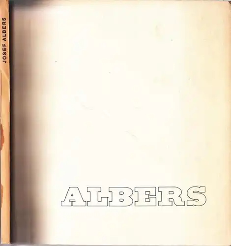 Albers, Josef - Landesmuseum für Kunst- und Kulturgeschichte, Münster (Hrsg.) / Jürgen Wißmann (Karalog): Albers  Overbeck-Gesellschaft Lübeck 18. Aug. bis 15. Sept. 1968. 