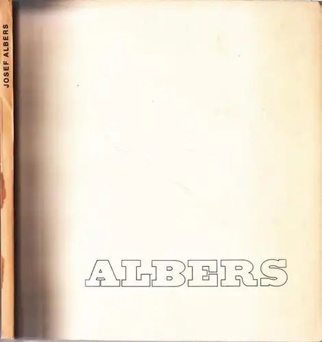 Albers, Josef - Landesmuseum für Kunst- und Kulturgeschichte, Münster (Hrsg.) / Jürgen Wißmann (Karalog): Albers  Overbeck-Gesellschaft Lübeck 18. Aug. bis 15. Sept. 1968.