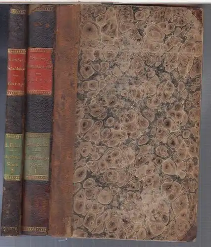 Schubert, Friedrich Wilhelm: Handbuch der Allgemeinen Staatskunde des Preussischen Staats, Bände I und II,1 ( Band II,2 erschien nicht ). - ( = Handbuch der...