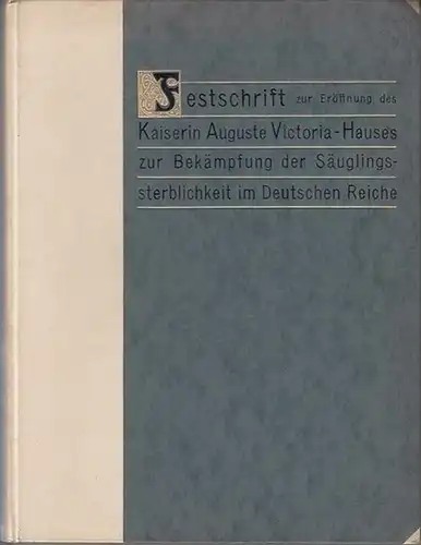 Dietrich (Red.). - Dr. von Behr-Pinnow, Dr. Dietrich, Dr. Ing. Ludwig Hoffmann, Dr. Langstein, Prof. Dr. Czerny, Dr. Heubner, Prof. Dr. Kelle, Dr. Rubner (Autoren):...