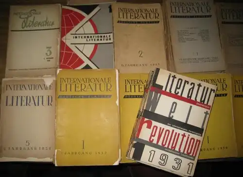 Internationale Literatur / Literatur der Weltrevolution.  S. Dinamow, S. Ludkiewicz, Johannes R. Becher u.a. (Red.)   Zentralorgan der internationalen Vereinigung revolutionärer Schriftsteller (Hrsg.):.. 