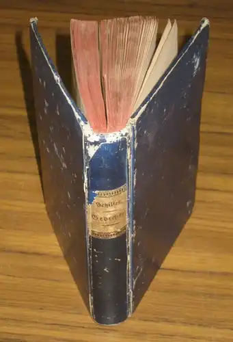 Schiller, Friedrich von: Gedichte. [Erster] und Zweiter Theil in einem Buch. 