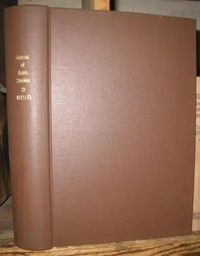 Asian Studies, Association for. - texts by James C. Scott / George L. Hart, III / Herbert J. Rubin / Irwin Scheiner and many others: The journal of Asian Studies. Annual index. Volume XXXII, numbers 1 - 4, November 1972 - August 1973. - From the contents: