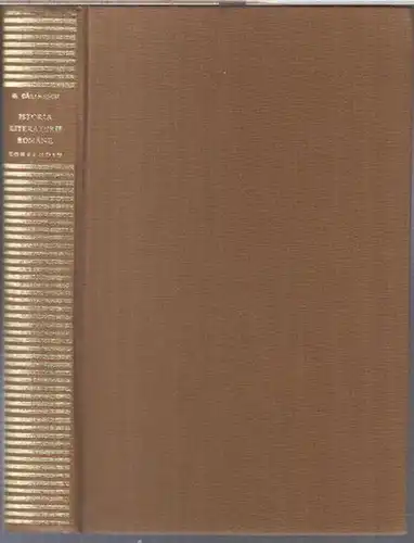 Istoria literaturii romane. Compendiu