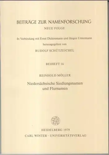 Möller, Reinhold: Niedersächsische Siedlungsnamen und Flurnamen in Zeugnissen vor dem Jahre 1200. Eingliedrige Namen. Mit einer Karte ( = Beiträge zur Namenforschung, Neue Folge, Beiheft 16 ). 