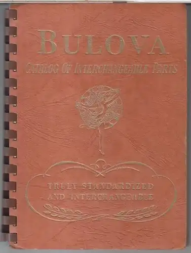 Bulova catalog of interchangeable parts