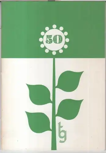 btg Berliner Typographische Gesellschaft.   Fritz Genzmer u. a: Nachrichtenblatt. 13. Jahrgang, Nr. 50: April 1963.   Aus dem Inhalt: Rückblende auf 50.. 