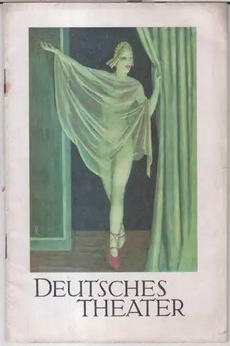 Variete Festspiele. Festliche Eröffnung des neugestalteten Deutschen Theaters zu München zum 'Tag der Deutschen Kunst', Juli 1939, Münchener Festsommer.   Mit der Spielfolge vom.. 