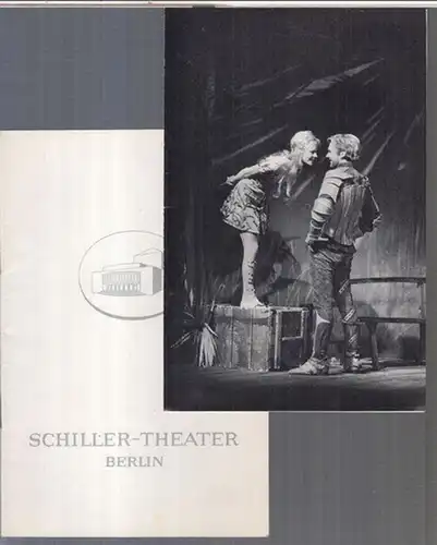 Programmheft zu: Undine.   Spielzeit 1966 / 1967, Heft 182.   Schauspiel von Jean Giraudoux.   Inszenierung, Bühnenbilder und Kostüme: Willi Schmidt.. 