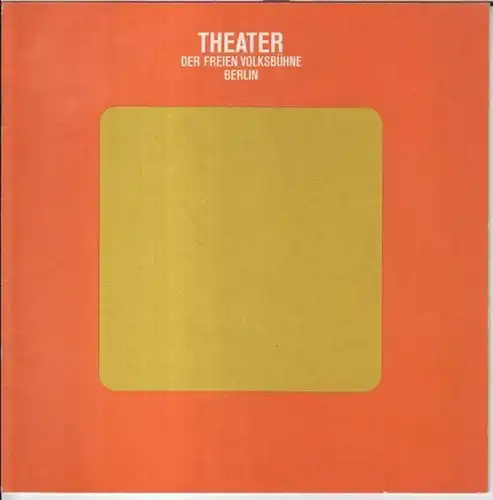 Programmheft zu: Play Strindberg. - Premiere: 16. Januar 1970. - August Strindbergs 'Totentanz' arrangiert von Friedrich Dürrenmatt. - Inszenierung und Bühnenbild: Hansjörg Utzerath. - Darsteller: Anneliese Römer, Hans-Dieter Zeidler und Stefan Wigger