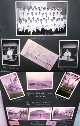 Privates Fotoalbum, Mediziner im Baltikum