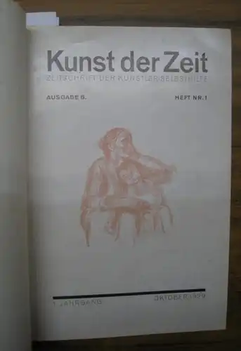 KUNST DER ZEIT. -  Redakteur: J.J. Ottens. - A. Behne / O. Brattskoven / R. Breuer / Jan W.E. Buijs / R. Busoni / L. Diel / M.Fingesten / P. Friedrich / H. Kubsch Nico Rost / F. Schiff / Paul F. Schmidt / R. Seitz / H. Siemsen / F. Spiegel / W. Wagner / W