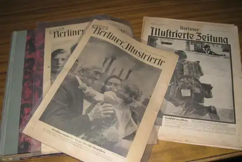 Berliner Illustrierte Zeitung, Ewald Wüsten (Schriftltg.): / Neue Berliner Illustrierte (Hans Reuter, Red.): Berliner Illustrierte Zeitung / Neue Berliner Illustrierte 1945 / 1946 mit dem.. 