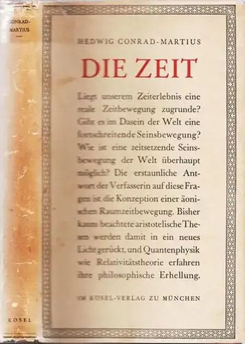 Conrad-Martius, Hedwig: Die Zeit. 