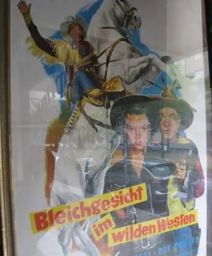 Filmplakat. - Constantin-Film (Hrsg.): Originales Filmplakat: Bleichgesicht im Wilden Westen mit Bob Hope, Jane Russel und Roy Rogers. 