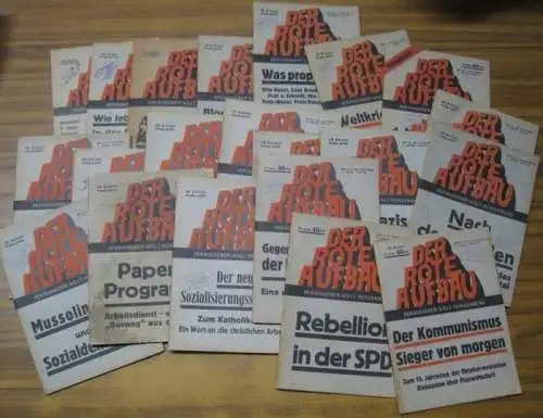 Rote Aufbau, Der.   Red.: Willi Münzenberg.   mit Beiträgen von u. a. Kurt Sauerland, Alfred Kurella, Walter Nettelbeck, Kurt Kersten, Maxim Gorki:..