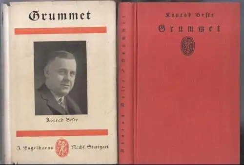 Beste, Konrad: Grummet. Roman ( = Engelhorns Romanbibliothek, Band 1017/18 ). 