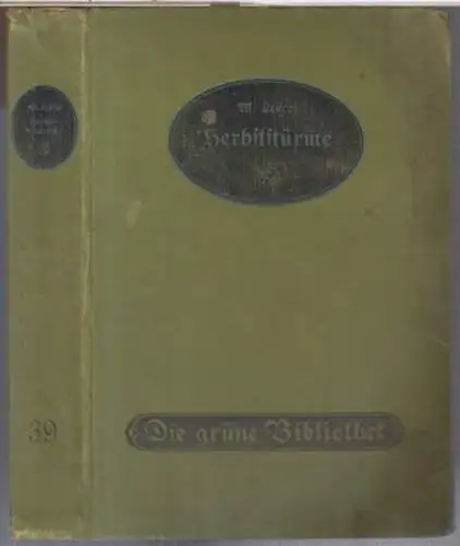 Lescot, M: Herbststürme. Roman ( = Grüne Bibliothek, Band 39 ). 