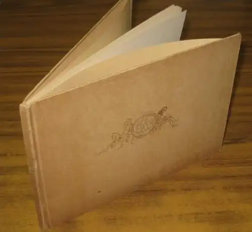 Schwimmer, Max. - Johann Wolfgang Goethe: Das Tagebuch. Mit handkolorierten Zeichnungen von Max Schwimmer. 