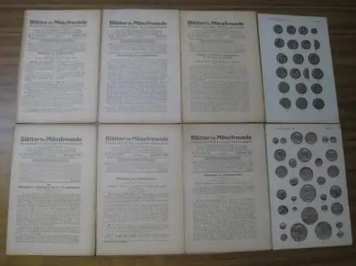 Blätter für Münzfreunde.   Dr. E. G. Gersdorf (Begr.).   Dr. H. Buchenau (Hrsg.).   W. Schwinkowski / Alfred Noß / H..