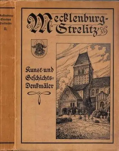 Georg Krüger (Bearb.) - Kommission im Auftrag des Ministeriums (Abt. für Unterricht und Kunst): Das Land Ratzeburg (= Kunst- und Geschichts-Denkmäler des Freistaates Mecklenburg-Strelitz, Band 2). 