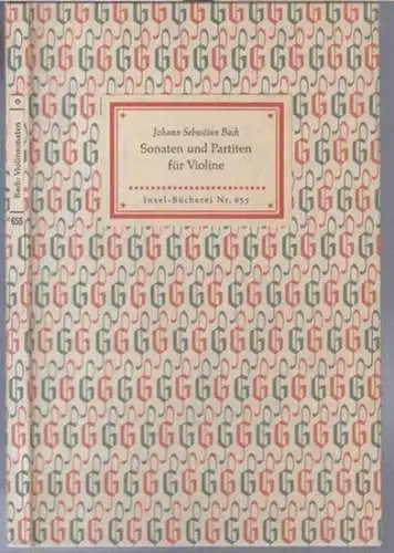 Höcker, Karla: Dreizeilige eigenhändige Widmung von Karla Höcker, datiert 12.10.59 und voll unterschrieben. In: Insel-Bücherei Nr. 655: Johann Sebastian Bach - Sonaten und Partiten für Violine allein. Wiedergabe der Handschrift. ( = IB 655 ). 