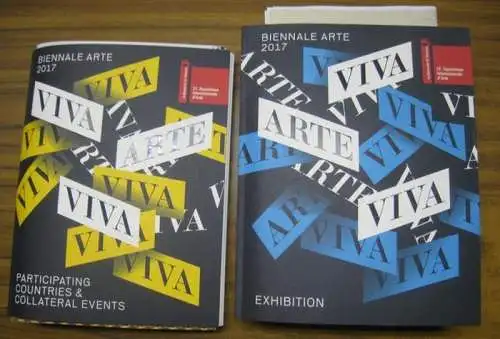Biennale Arte. - introduction: Paolo Baratta: Complete with 2 vols: Biennale Arte 2017. 57th internationalart exhibition Viva arte viva (esposizione Internazionale d' arte). - Vol. 1) Exhibition: Pavilion of artists and books / of joy and fears / of the c