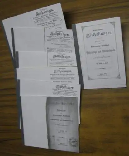 Niederlausitzer Mitteilungen.   Beiträge von P. Kupka, Wold. Lippert, Hugo Jentsch, Wilhelm Schwartz u. a: Niederlausitzer Mitteilungen. Band III, Hefte 1 7 (von 8)..