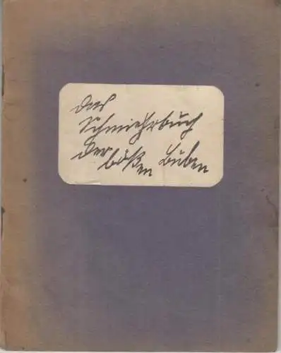 Schmierbuch der Bösen Buben.   Herzogliches Hoftheater Braunschweig: Das Schmierbuch der Bösen Buben.   vorgestellte Personen: Hermann Mesmer, Carl Greis, Alexander Engels, Hans.. 