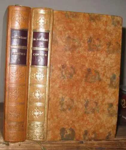 La Fontaine - Lemagny, Paul (illustrations): Contes & nouvelles. Tomes I et II. Gravures sur cuivre originales de Paul Lemagny. 