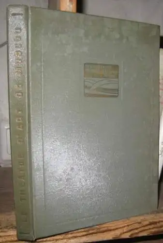 Moskau, Theatre d' art.   gerant responsable: I. Boyarsky.   red.: L. Grünberg: Theatre Academique d' art M. Gorky de l' U.R.S.S. decore..
