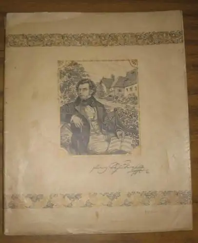 Schubert, Franz. - Printz, Hans: Schubert-Kalender für 1915. 12 Lieder von Franz Schubert. Mit Illustrationen von Hans Printz. 