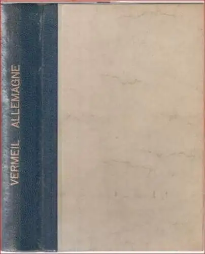 Vermeil. Edmond: L ' Allemagne. Essai d' explication. - contenu: Saint-empire et territoires / L' empire Bismarckien / Le Reich Hitlerien. 