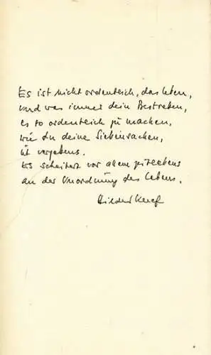 Knef, Hildegard: Ich brauch´ Tapetenwechsel - Texte. 