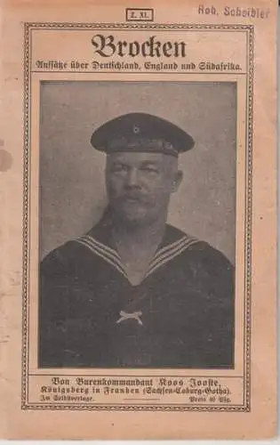 Jooste, Koos: Brocken - Aufsätze über Deutschland, England und Südafrika. 