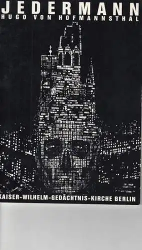 Kaiser Wilhelm Gedächtnis Kirche Berlin.  Hugo von Hofmannsthal: Programmheft zu: Fidelio   Premiere am 9. Juni 1988.   Regie: Brgitte Grothum /.. 