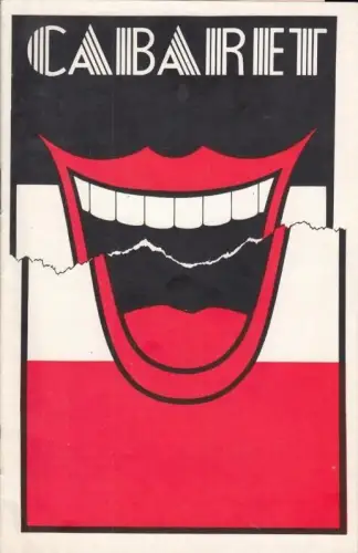 Cabaret. Spielzeit 1977/1978.  Inszenierung: Joachim Franke , mit u. a.: Gunter Sonneson / Thorsten Kaphahn / Wolfgang Borkenhagen / Hans Glogowski / Erika Grajena. Programmheft des Metropol Theaters Berlin