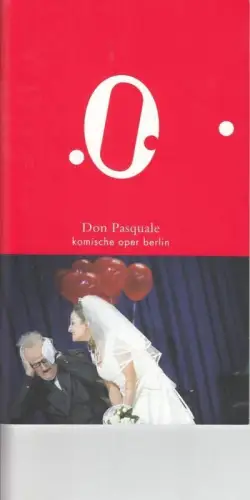 Don Pasquale. Aufführung am 31. Dezember 2010.  Inszenierung: Jetske Mijnssen. Musikalische Leitung: Maurizio Barbacini. Bühnenbild: Paul Zoller. Darsteller: Jens Larsen / Norman Shankle / Günter Papendell / Maureen McKay / Ingo Witzke