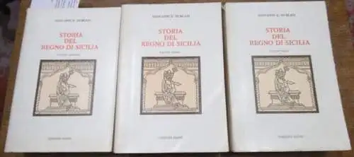 Sizilien. - Di-Blasi, Giovanni: Storia del Regno di Sicilia dall 'Epoca e Favolosa sino al 1774. Seguita da un 'appendice sino alla fine del secolo XVIII. Komplett in drei Büchern. 