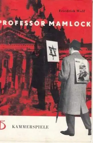 Programmheft zu: Professor Mamlock. Spielzeit: 1959/60, Heft 3. Regie: Wolf Dieter Panse. Bühnenbild und Kostüm: Siegfried Stepanek.  Darsteller: Wolfgang Heinz / Rudolf Christoph /.. 