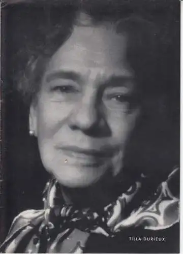 Spielzeit 1964/65, Programmheft zu: Logierbesuch (The Painted face).  - Inszenierung und Einrichtung: Alfred Erich Sistig / Bühnenbild: Carl Wilhelm Vogel / mit Walter Janssen, Paula Denk, Michael Cramer, Rüdiger Lichti, Tilla Durieux, u. a