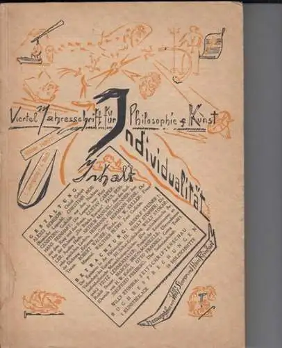 Individualität.   Storrer, Willy / Hans Reinhart (Herausgeber).   Autoren: Rudolf Steiner / Willy Storrer / Hermann Hesse / Alexei Remisow / Willy.. 