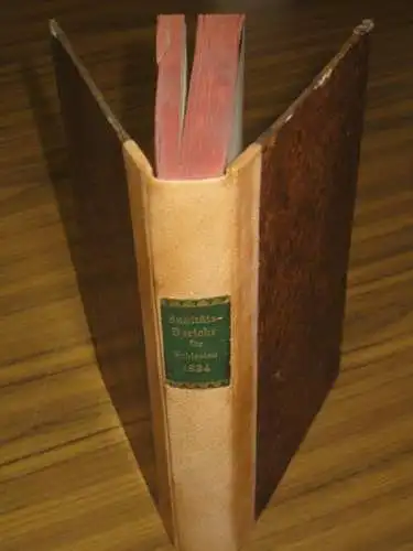 Ebers, Dr: General-Sanitäts-Bericht von Schlesien für das Jahr 1834.